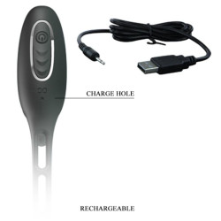 Pretty Love - Anneaux Pénis Avec Plug Vibrateur